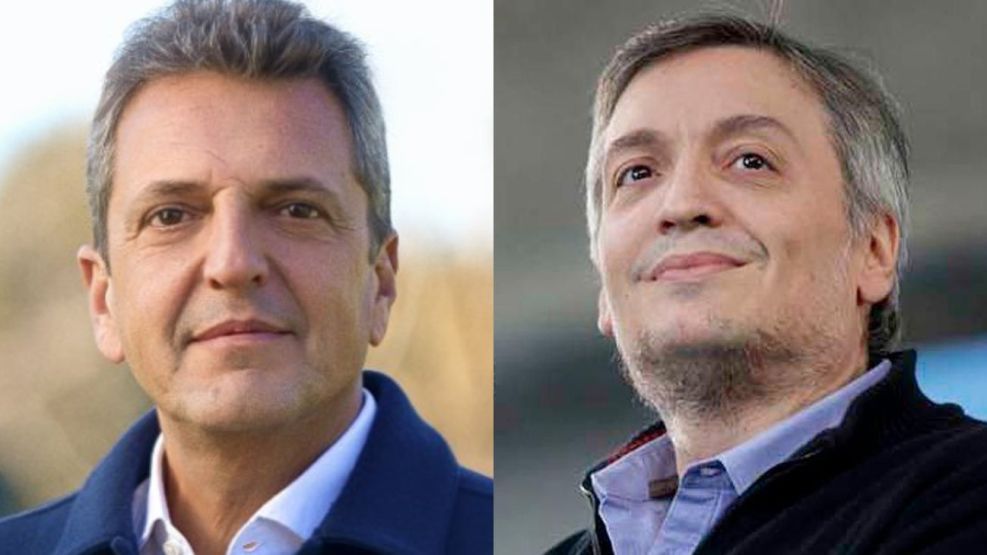 Sergio Massa y Máximo Kirchner