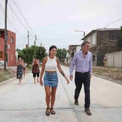 Mayra Mendoza y Gabriel Katopodis | Foto:Cedoc