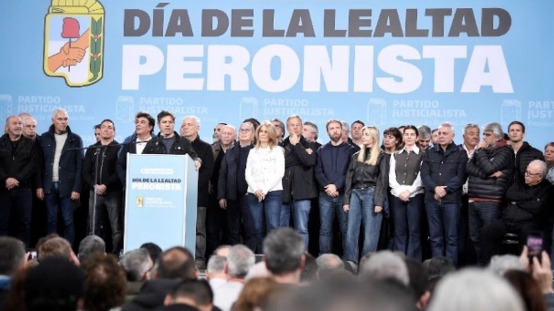‘Peronism will return to power in Argentina,’ declares Kicillof at loyalty day rally