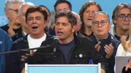 Axel Kicillof en el acto por el 17 de octubre 