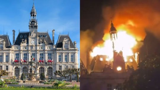 Violentos disturbios en Francia: incendiaron el histórico ayuntamiento de Limoges