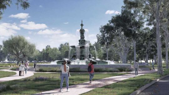 La icónica Fuente Monumental será reunificada en la Ciudad de Buenos Aires tras estar 100 años separada