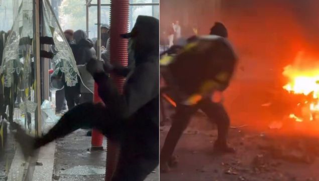 Saqueos en Francia