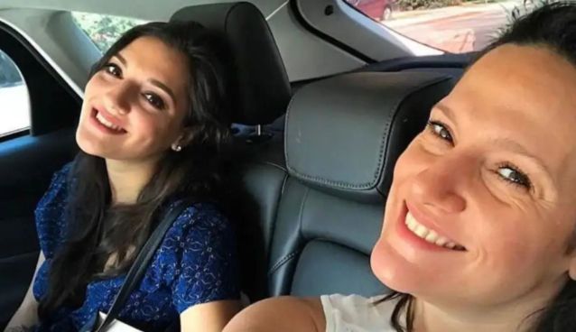 Jana Maradona y Valeria Sabalain
