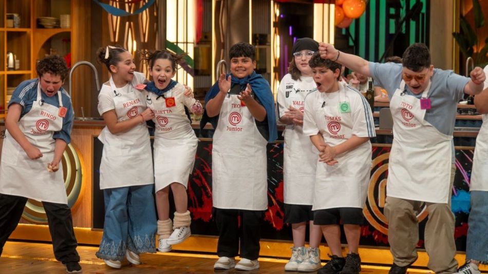 Los participantes de MasterChef Junior