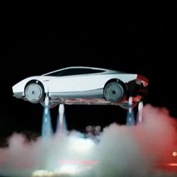 Captura de pantalla tomada a partir de una transmisión en directo difundida por Tesla, que muestra la presentación de la nueva generación del automóvil eléctrico Roadster de la compañía, en McGregor, Texas, Estados Unidos. | Foto:Tesla / AFP