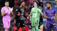 Geronimo Rulli, Juan Musso, Santiago Beltrán y Walter Benítez