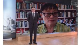 Catherine Liu, con Jorge Fontevecchia en Periodismo Puro.