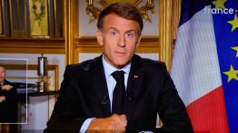 Macron en cadena nacional tras los disturbios en Francia 18102026