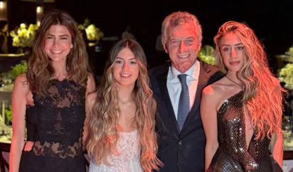 Juliana Awada, Antonia Macri, Mauricio Macri y Valentina Barbier