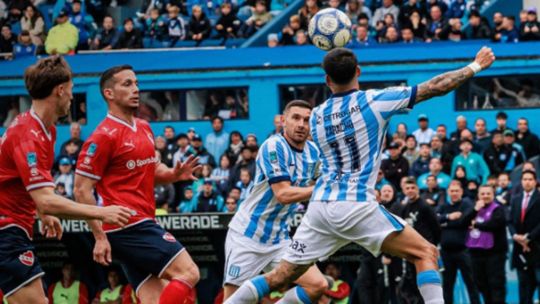 Racing e Independiente empataron (1-1) y la únicas emociones estuvieron en las tribunas