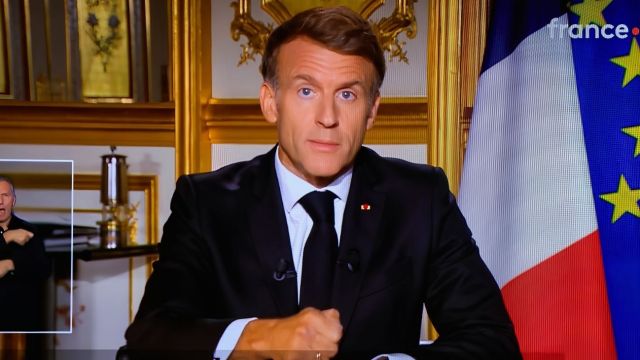 Macron en cadena nacional tras los disturbios en Francia 18102026