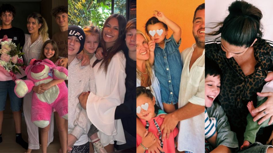 Los posteos de los famosos por el Día de la Madre