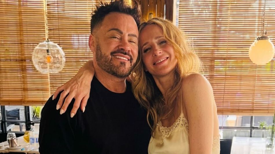 Sebastián Waizer junto con Julieta Prandi