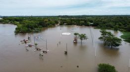 Crecida del río en Chaco