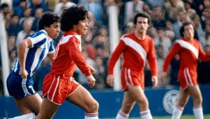 Debut de Diego Armando Maradona