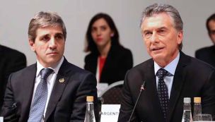Luis Caputo y Mauricio Macri