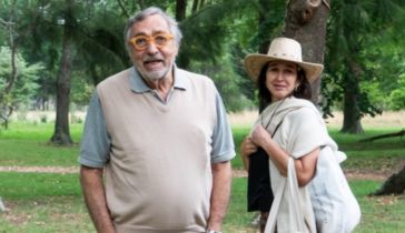Saula Benavente y Luis Brandoni
