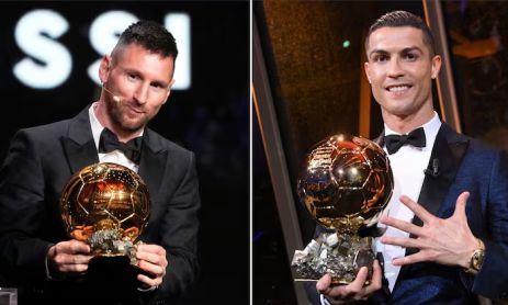 Lionel Messi y Cristiano Ronaldo