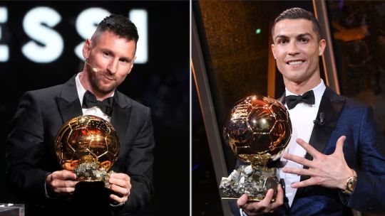 El Balón de Oro elige al mejor de la historia: la puja entre Messi y Cristiano