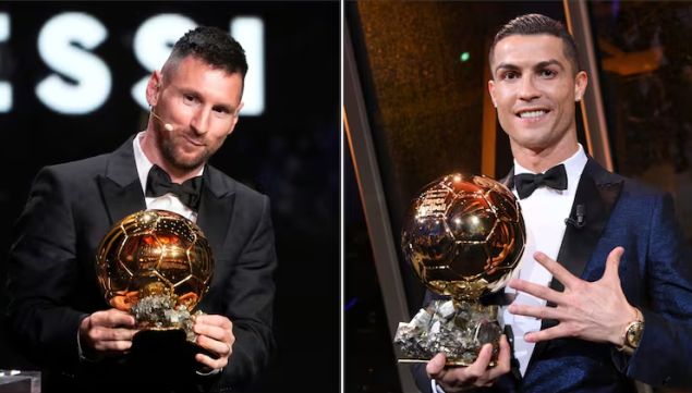 Lionel Messi y Cristiano Ronaldo