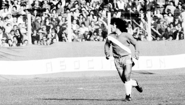 Debut de Diego Armando Maradona