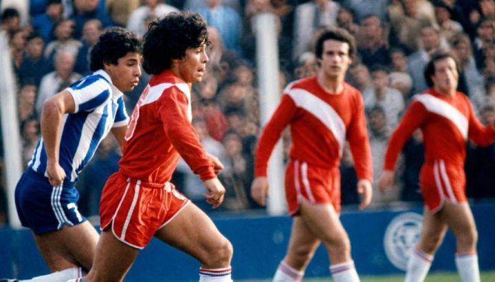 Debut de Diego Armando Maradona
