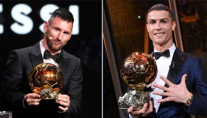 Lionel Messi y Cristiano Ronaldo