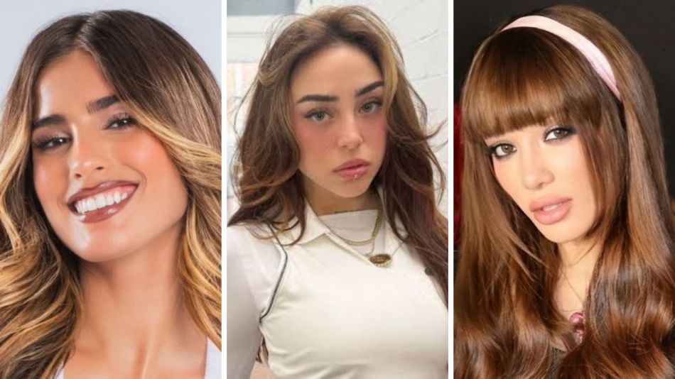 Juli Poggio, Nicki Nicole, Ángela Torres 