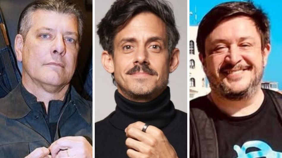 Mario Pergolini, Agustín Rada y Hernán Casciari