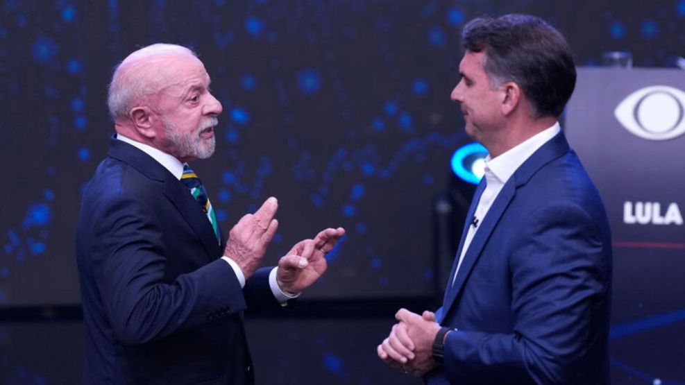 Debate entre Lula da Silva y Flávio Bolsonaro