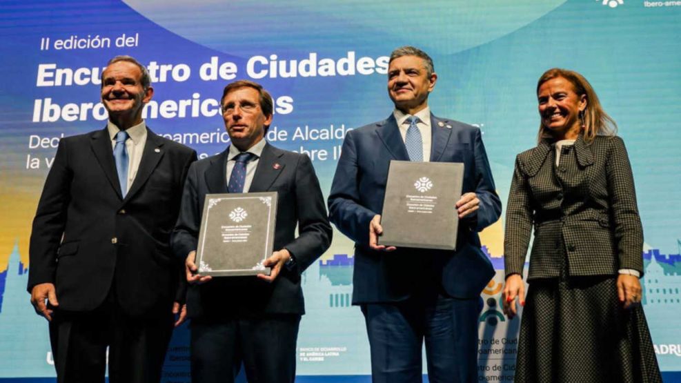 Jorge Macri se reunió con el rey Felipe VI en España 19102026