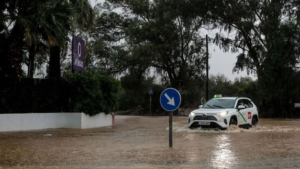 Tormenta DANA Adam Mediterraneo