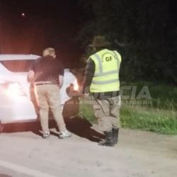 Durante el operativo, los uniformados detuvieron un Chevrolet Prisma blanco para efectuar controles de identificación. Sin embargo, al revisar el vehículo descubrieron los ejemplares de trucha arcoíris almacenados entre bolsas de nylon. 