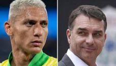Richarlison vs Flávio Bolsonaro