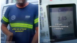 camionero alcoholizado