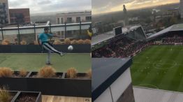 Pelota de Rugby en Liverpool Brentford