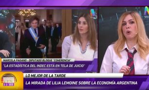 Lilia Lemoine y Marcela Pagano
