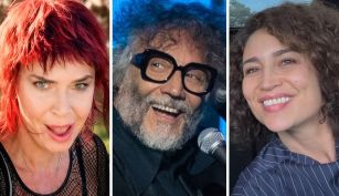 Fabiana Cantilo, Fito Páez, Julia Mengolini