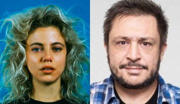 Justina Bustos y Hernán Casciari
