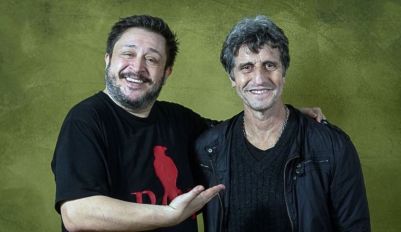 Hernán Casciari y Diego Peretti