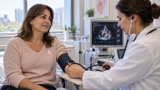 Una secuela silenciosa del cáncer de mama puede afectar al corazón cinco años después