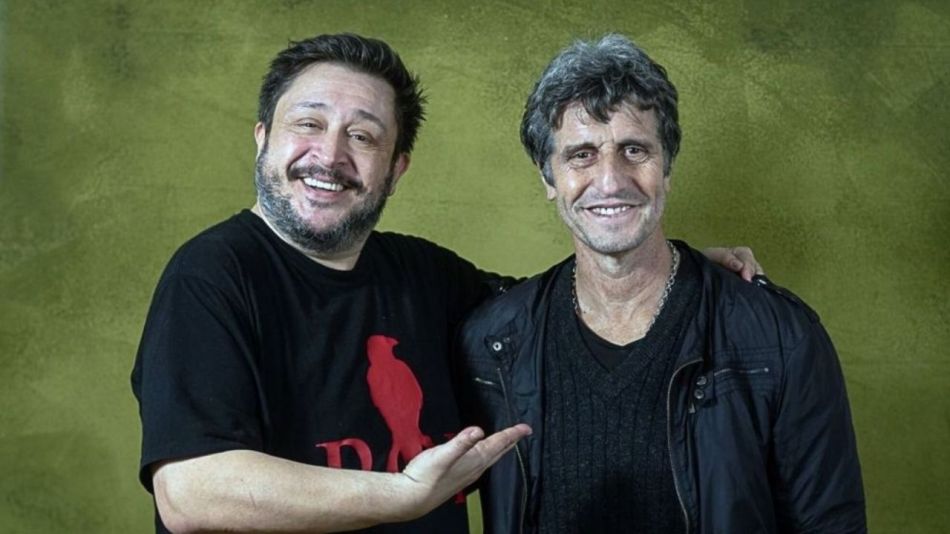 Hernán Casciari y Diego Peretti