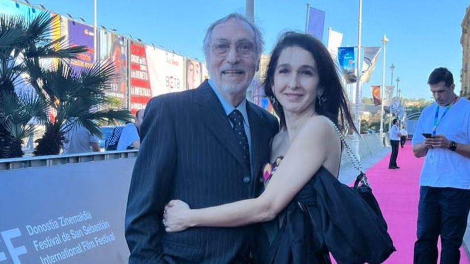 Saula Benavente y Luis Brandoni