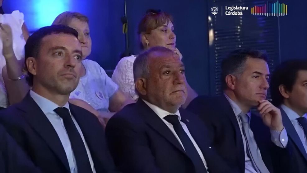 Luis Juez, Gabriel Bornoroni y Rodrigo de Loredo