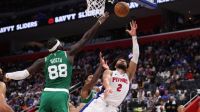 Detroit venció a los Celtics en el debut de la NBA 2026/27