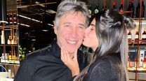 Fabián Gianola y su novia