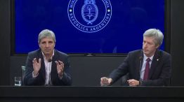 Luis Caputo y Santiago Bausili