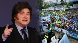 Milei - Acto militancia peronista