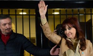 Cristina y Maximo Kirchner